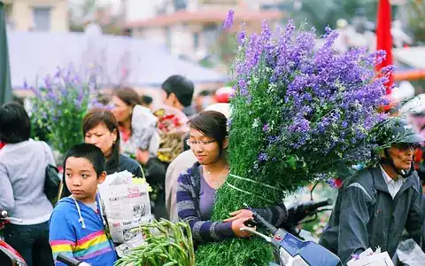 Chợ hoa ngày giáp Tết