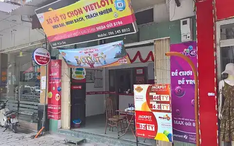 Điểm bán vé Vietlott ở quận Hai Bà Trưng, Hà Nội