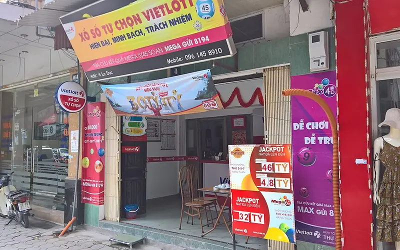 Điểm bán vé Vietlott ở quận Hai Bà Trưng, Hà Nội